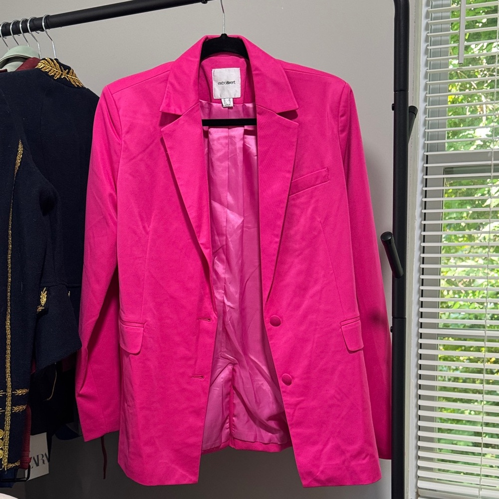 Hot Pink Oversized Blazer from ASOS– Bold Statement Piece
